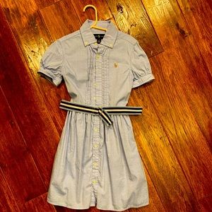 Girls Ralph Lauren button up dress